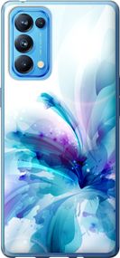 Чехол на Oppo Reno5 Pro цветок "2265u-2239-17620"