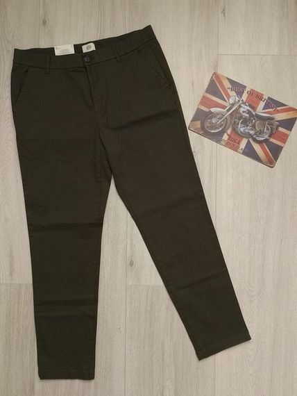 Чоловічі чіноси штани c&a tapered cropped