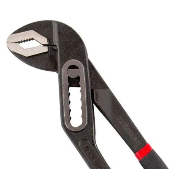 Кліщі переставні 180 мм, фосфатовані, обливні рукоятки HAISSER (41155) | Зображення 1