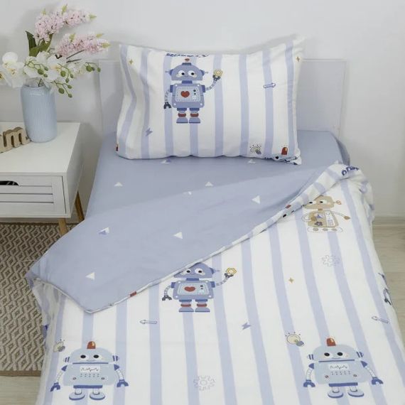 Постельное белье подростковое Viluta Сатин Twill 33 801-P 210х143 см | Зображення 1