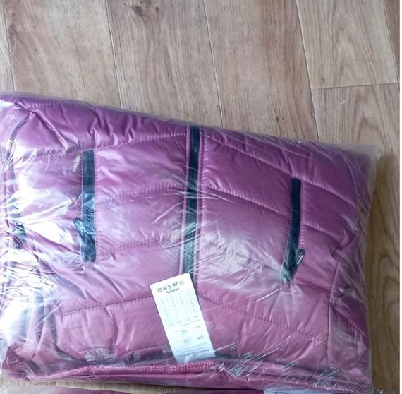 Елегантна жіноча парка, арт. 300, вишня | Зображення 1