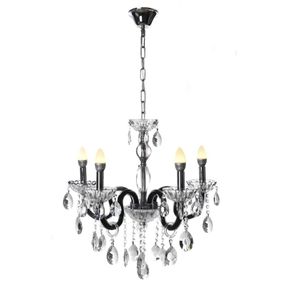 Люстра свеча подвесная хрустальная E14 40W CH (BCL-383S/5)