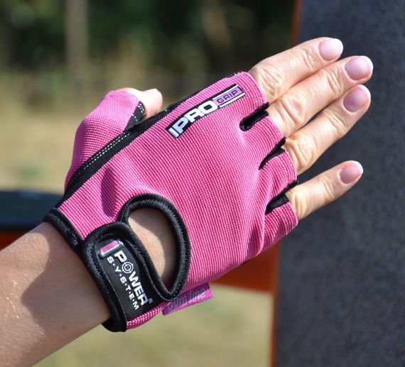 Рукавички для фітнесу Power System PS-2250 Pro Grip жіночі Pink XS | Зображення 9