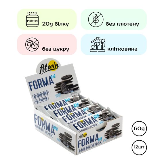 Forma Bar - 12x60g (Cookies and Cream)