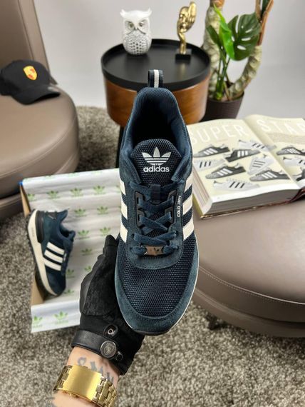 Мужские кроссовки ZX Street All Black White весна / літо / осінь A3687 42 26,5 | Зображення 3