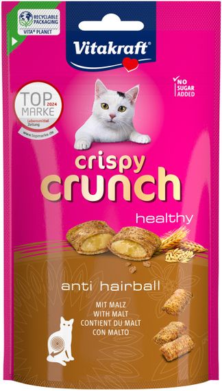 Ласощі для котів із мальт пастою Vitakraft Crispy Crunch Malt, 60 гр