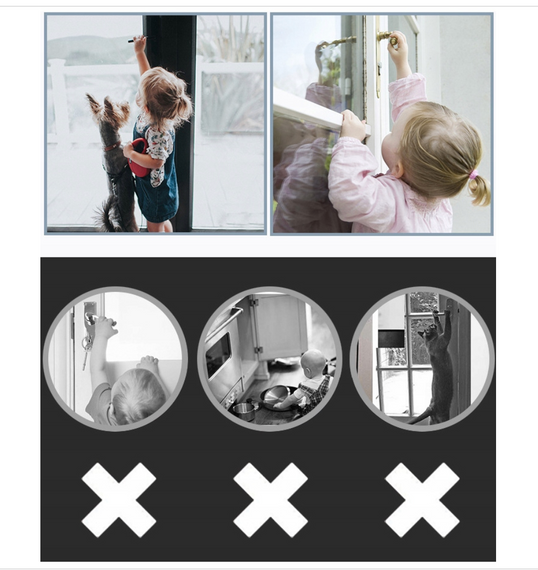 Захист для ручки дверного замка, біла, комплект 5 шт. | Зображення 7