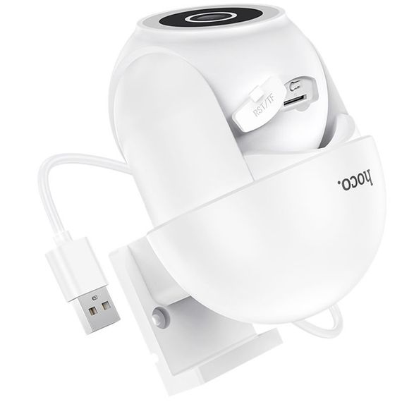 Камера відеоспостереження Hoco D2 outdoor PTZ HD White | Зображення 6