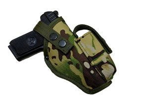 Кобура ТТ поясна з чохлом під магазин колір піксель, Мультикам MS