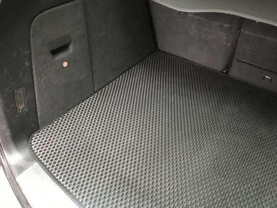 Коврик багажника V1 (EVA, черный) для Volkswagen Touareg 2002-2010 гг | Зображення 1