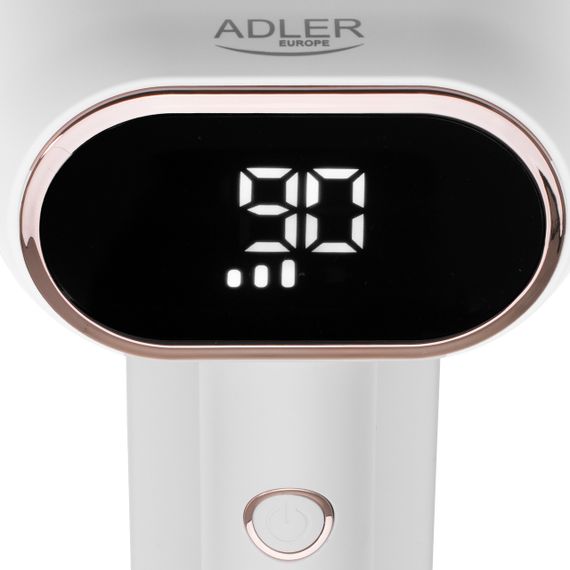 Машинка для удаления катышков Adler AD 9622 белая аккумуляторная с LCD дисплеем, двойная головка | Зображення 4