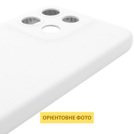 Чохол Silicone Cover Lakshmi Full Camera (AAA) для Motorola Moto G15 4G Білий / White | Зображення 3
