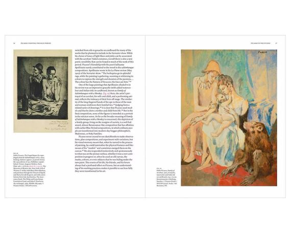 Книга о жизни и творчестве Пабло Пикассо Picasso: Painting the Blue Period живопись книги | Зображення 3