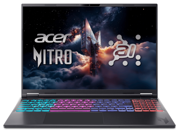Ноутбук Acer Nitro 16S AI AN16S-61-R1WP (NH.QXVEU.002) Obsidian Black