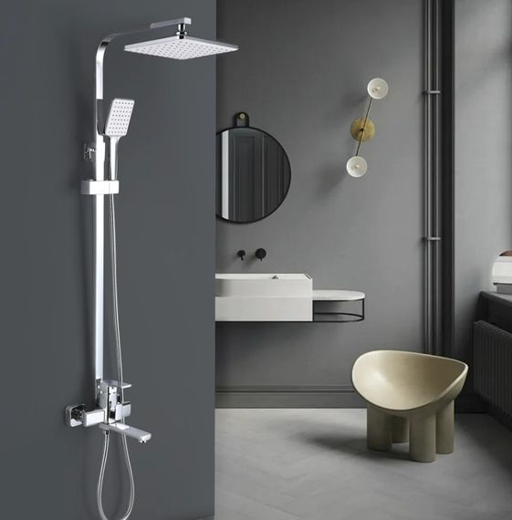 Душова система універсальна Lidz Dozorca 1030 (k35) LDDOZ1030CRM45407 | Зображення 1