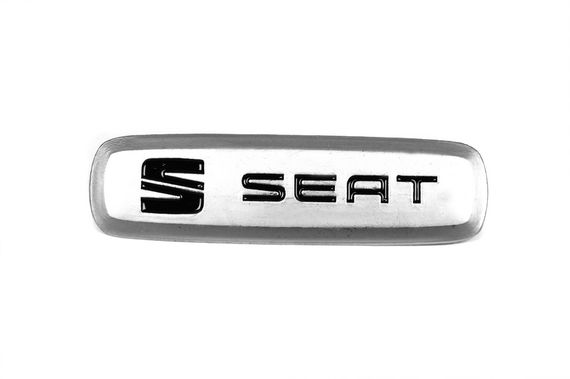Алюминиевый шильдик для ковриков (1 шт) для Тюнинг Seat