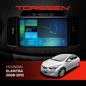 Штатна магнітола Torssen 2K Hyundai Elantra 08-12 F9464 4G Carplay DSP