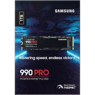 Накопичувач SSD Samsung M.2 1TB PCIe 4.0 990PRO (MZ-V9P1T0BW) | Зображення 3