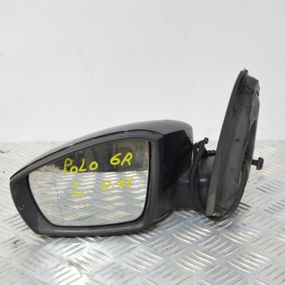 Дзеркало ліве Volkswagen Polo 6R 2009-2015 електричне 6 pin Дзеркало ліве Фольксваген Поло 6 пінів 6R1857501A