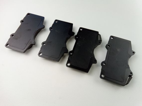 Колодки передні гальмівні Land Cruiser 120, Hi-Q (SP2033) (0446535290) | Зображення 2