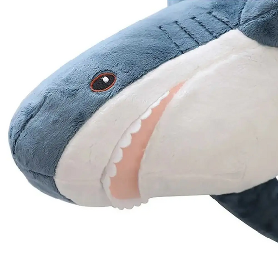 Гіпоалергенна м'яка іграшка Акула 102 см, плюшева іграшка подушка-обійми | Зображення 5