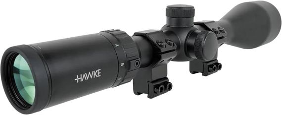 Приціл оптичний Hawke Fast Mount 3-9x50 сітка Mil Dot. Кільця на Ластівчин хвіст | Зображення 2