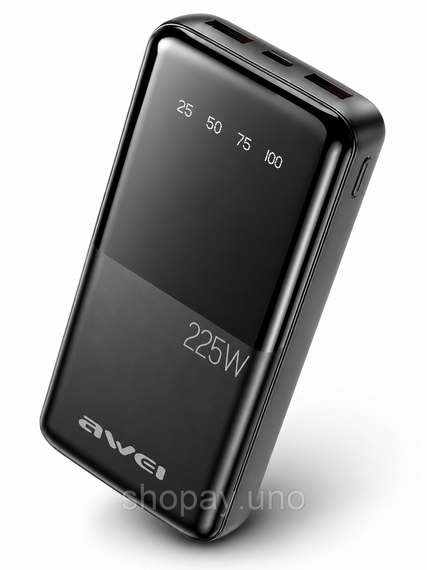 Повербанк 10 000 мАч POWER BANK AWEI P10k 22.5W | Зображення 1