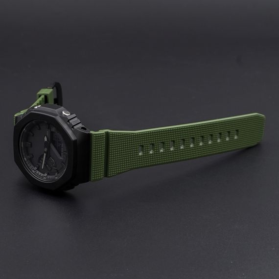 Ремінець для Casio G-Shock GM-2100 B Army Green BK | Зображення 2