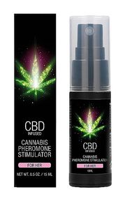 Духи с феромонами для женщин Shots - CBD Cannabis Pheromone Stimulator For Her , 15 ml Sex Aura