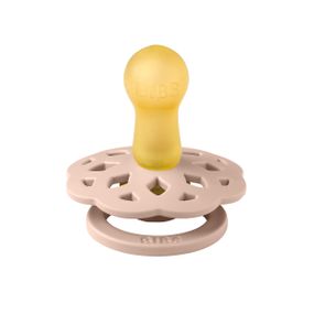 Соска пустушка BIBS Boheme кругла Blush 0-6 міс