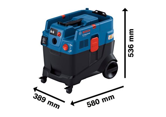 Строительный пылесос Bosch GAS 400 A Professional (06019M0020) | Зображення 1