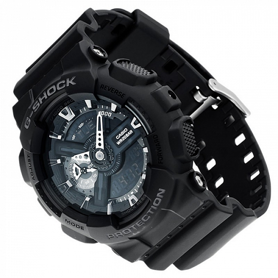Часы мужские Casio G-Shock GA-110-1BER наручные ударопрочные с полимерным ремешком (модуль 5146) | Зображення 2