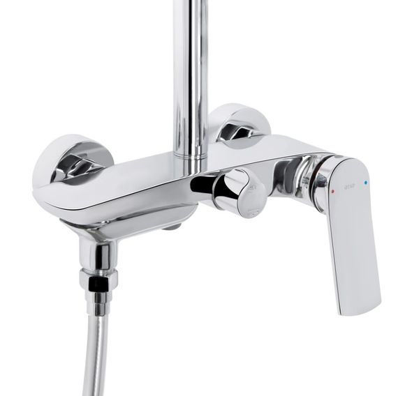 Душова система універсальна Qtap Slavonice Chrome з виливом QTSLA111CRM45909 | Зображення 9
