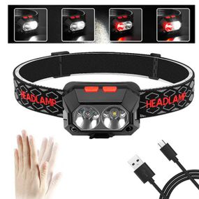 Головной фонарик PLD-SL02-XPG, Налобный тактический фонари, Водонепроницаемый фонарик EV-86