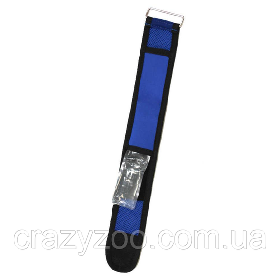 Охолоджуючий нашийник для собак Croci Harness Fresh нейлоновий синій 50х6 см C5020254