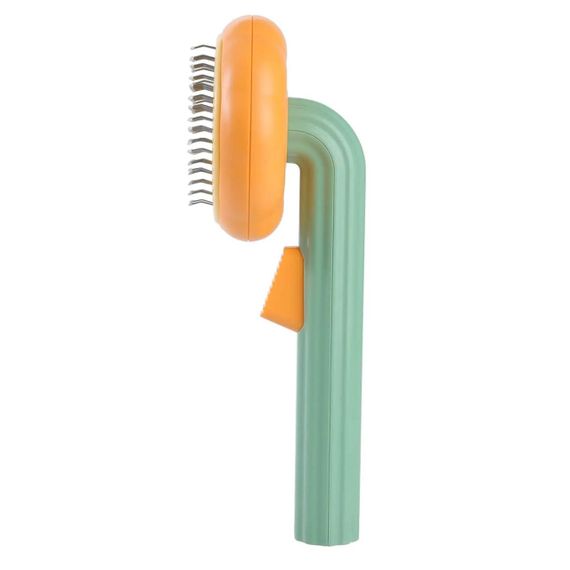 Щетка для вычесывания шерсти кошек и собак, Pet Tails Brush W26 / Расческа для животных с кнопкой | Зображення 4