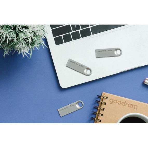 USB флеш накопичувач Goodram 64GB UNO3 Steel USB 3.2 (UNO3-0640S0R11) | Зображення 5