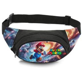 Сумка-бананка детская с принтом Super Mario поясная сумка для мальчика (4558)