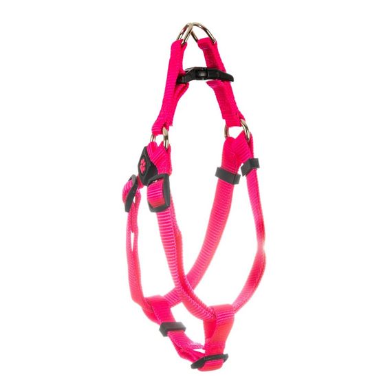 Шлея GimDog для собак Harlem X рожева нейлон 45-63 см/15 мм | Зображення 1