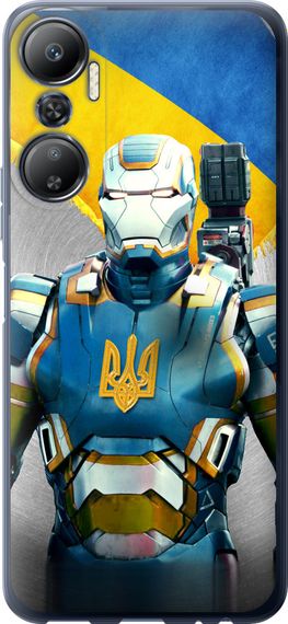 Чехол на Infinix Hot 20 Украинский киборг "980u-2966-17620"