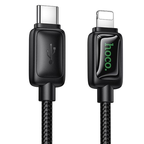 Дата кабель Hoco U146 Mundo Type-C to Lightning 30W (1.2m) Black