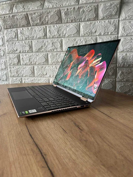 Ноутбук Сенсорний HP Spectre 15,6" 4K OLED i7 10750H 16Gb SSD 512Gb GTX 1650Ti Б/В | Зображення 2