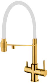 Кухонний змішувач Fabiano FKM 31.43 Nano Gold 8231.403.1465