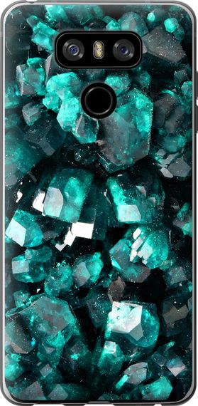 Чехол на LG G6 Кристаллы 2 "3674u-836-17620"