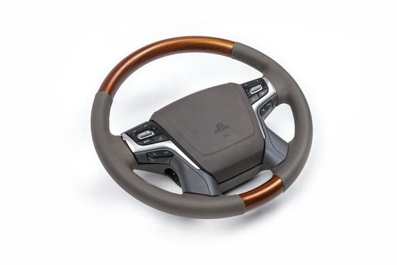 Кермо в зборі (світле дерево) для Toyota Land Cruiser Prado 150 | Зображення 2