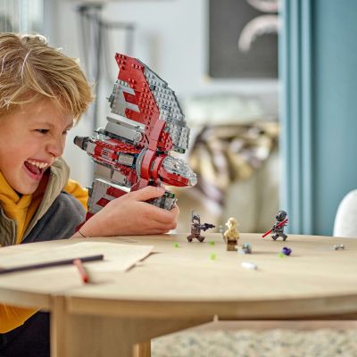 Конструктор LEGO Star Wars Шаттл джедаев T-6 Асоки Тано 601 деталь (75362) | Зображення 4