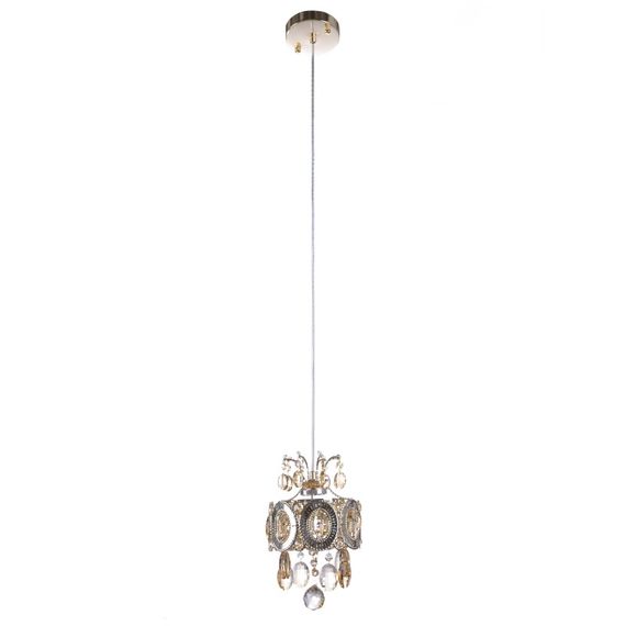 Люстра подвесная хрустальная LED 7W NW G (BR-01456S/1)