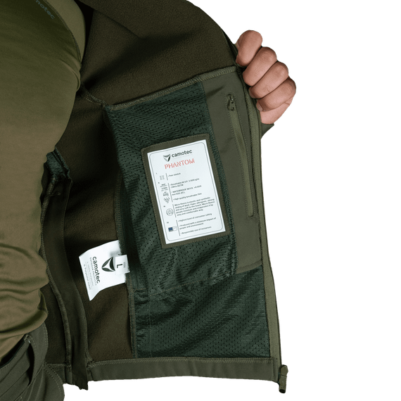 Куртка Phantom SoftShell Олива (7294), L | Зображення 7