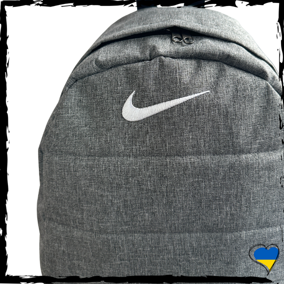Рюкзак Nike Air сірий. Рюкзак Найк аір. Рюкзак вмісткий, молодіжний. Рюкзак якісний, рюкзак найк | Зображення 1