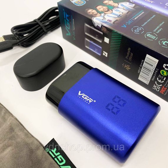 Хороші електричні бритви для гоління VGR V-347, Бритва для сухого гоління, Бритви акумуляторні FE-34 | Зображення 9